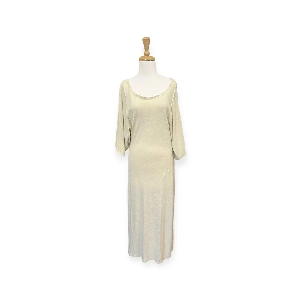 Free People Beach Skylar Maxi Dress Size Xs Hemp Cream Opal - Picture 1 of 7